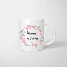 Afbeelding in Gallery-weergave laden, Mamie on t&#39;aime - Mug personnalisé (1-4 enfants, adolescents)
