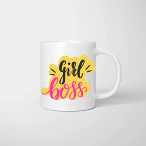 Girl Boss - Gepersonaliseerde vriendinnenmok (2-4 vrouwen)