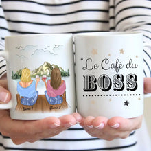 Load image into Gallery viewer, Le cafe du boss - Mok gepersonaliseerd (2-4 personen)
