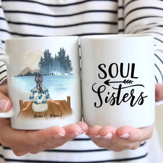 Oma met kleinkinderen - Persoonlijke Mok