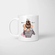 Load image into Gallery viewer, To my mom - Personalized mug (mother with children)
