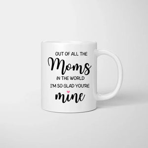 Best Mom with Children - Customized Mug (1-4 Children)