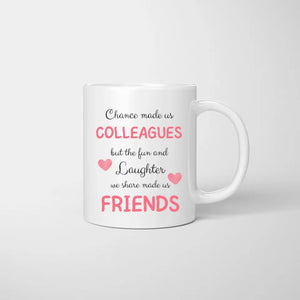 Best Colleagues - Personalized Mug (2-4 Friends)