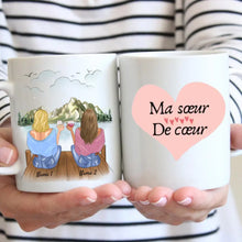 Laden Sie das Bild in den Galerie-Viewer, Ma soeur De coeur - Mug personnalisé (2-4 amies)
