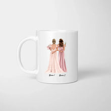 Laden Sie das Bild in den Galerie-Viewer, Trauzeugin für einen Tag, Beste Freundin fürs Leben - Personalisierte Tasse zur Verlobung/ Hochzeit
