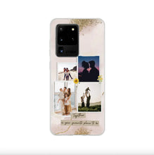 Load image into Gallery viewer, &quot;Our favourite Place&quot; - Gepersonaliseerd hoesje voor mobiele telefoon, eigen fotocollage (voor familie, stelletjes, vrienden)
