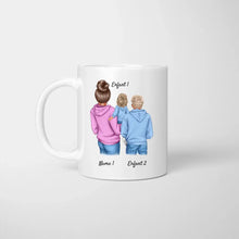 Charger l&#39;image dans la galerie, Bonne fête à la meilleure Mamounette - Mug personnalisé (1-3 enfants, adolescents)
