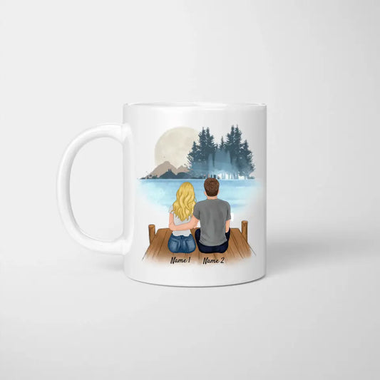 Meilleur couple en automne - Tasse Personnalisé