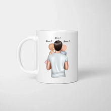 Laden Sie das Bild in den Galerie-Viewer, Père-fect - Mug personnalisé (Fête des pères, 1-4 enfants)
