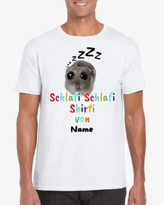 Schlafi Shlafi Shirti Hamster Meme - T-shirt personnalisé (100% coton, unisexe)