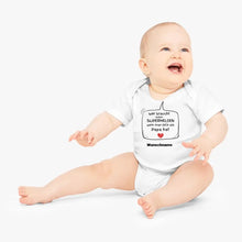 Load image into Gallery viewer, Superheld papa - Gepersonaliseerde baby onesie/romper, 100% biologisch katoen
