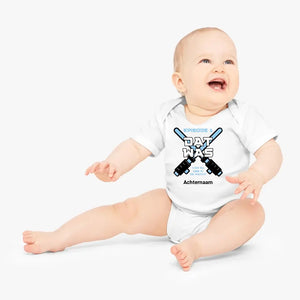 Dat What - Gepersonaliseerde baby onesie, baby bodysuit 100% biologisch katoen