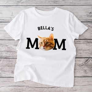 Haustier Mama - Personalisiertes T-Shirt mit Foto von deinem Fellfreund (Eigenes Bild hochladen)