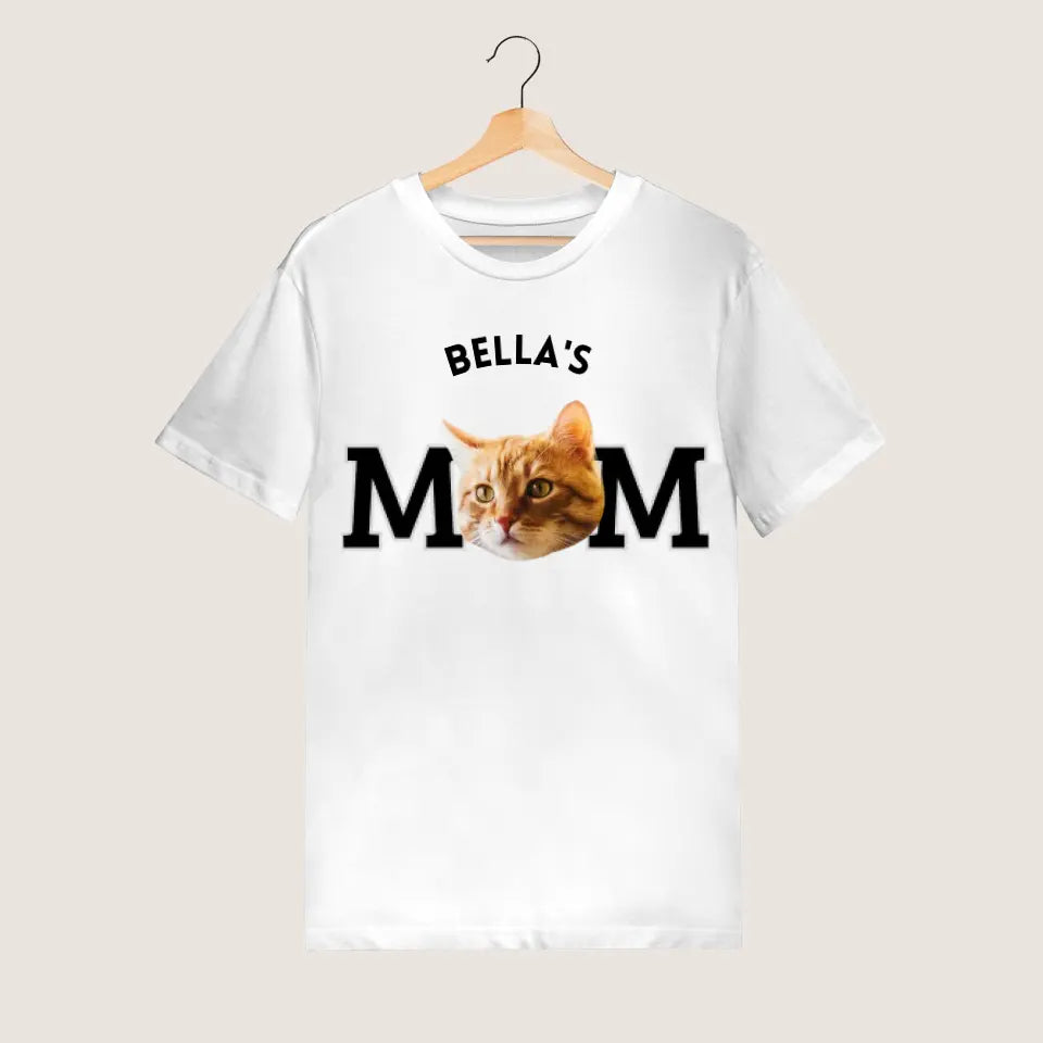 Huisdiermama - Gepersonaliseerd T-shirt met foto van je harige vriend (upload je eigen foto)