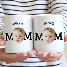 Afbeelding in Gallery-weergave laden, Personalisierte Mama/Papa Foto Tasse (Gesicht Kind/Baby auf Tasse) - Einfach Foto hochladen
