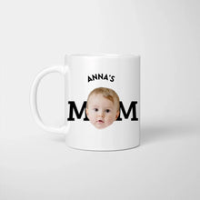 Afbeelding in Gallery-weergave laden, Personalisierte Mama/Papa Foto Tasse (Gesicht Kind/Baby auf Tasse) - Einfach Foto hochladen
