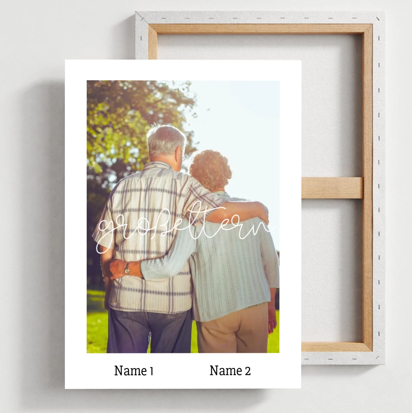 Grootouders - Gepersonaliseerde fotoposter oma en opa
