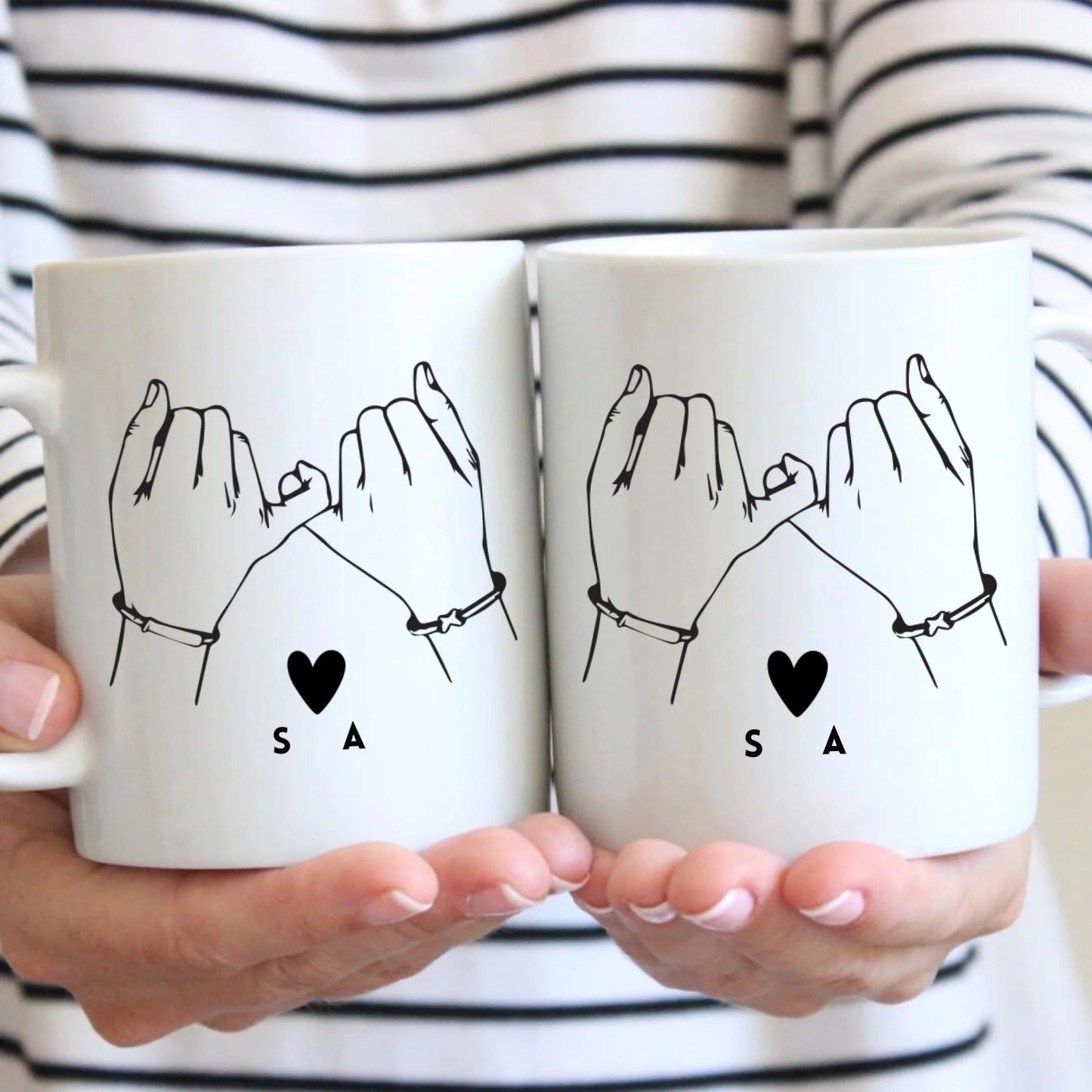 Freundinnen für Immer - Personalisierte Tasse