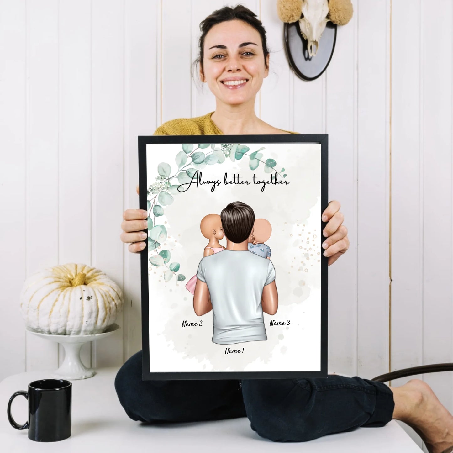 Beste Papa - Persoonlijke Poster