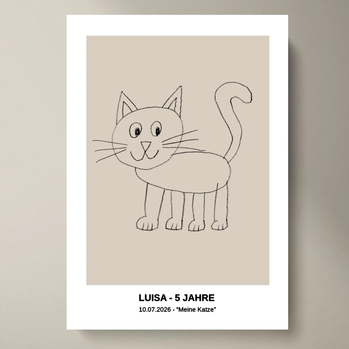 Photo d'enfant - Affiche personnalisée, télécharger un dessin