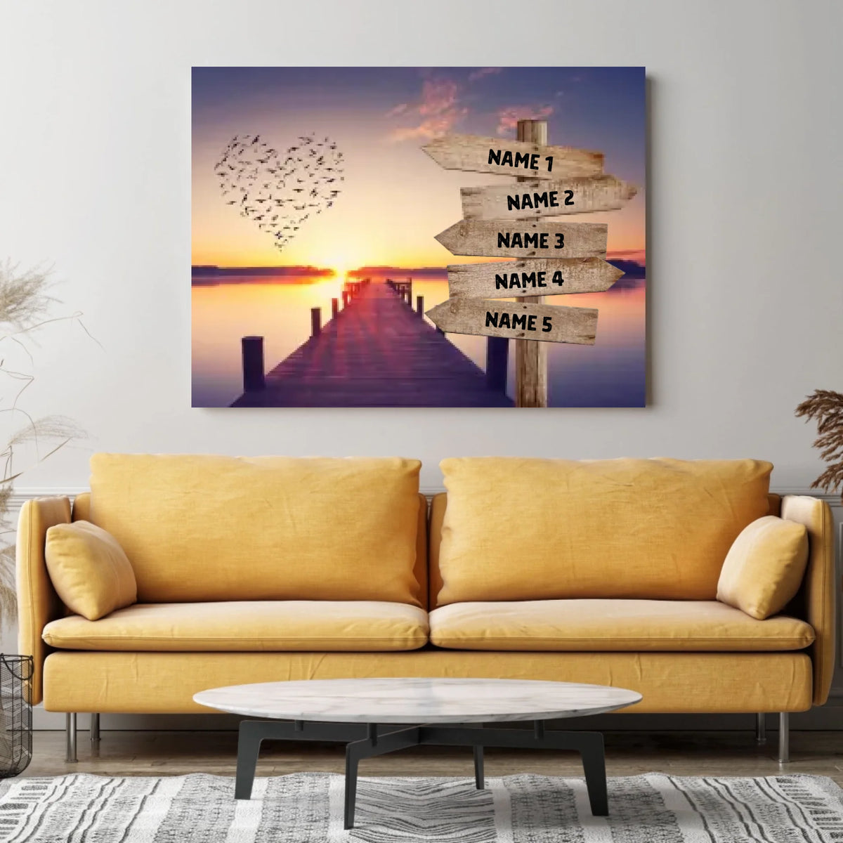 Onze Favoriete Plek - Persoonlijke Canvas (2 - 8 personen)