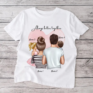 My Family - Personalized T-Shirt (100% Cotton, Unisex)