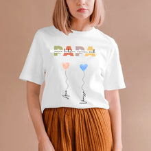 Charger l&#39;image dans la galerie, Mes proches m&#39;appellent PAPA - T-shirt personnalisé (100% coton, unisexe)
