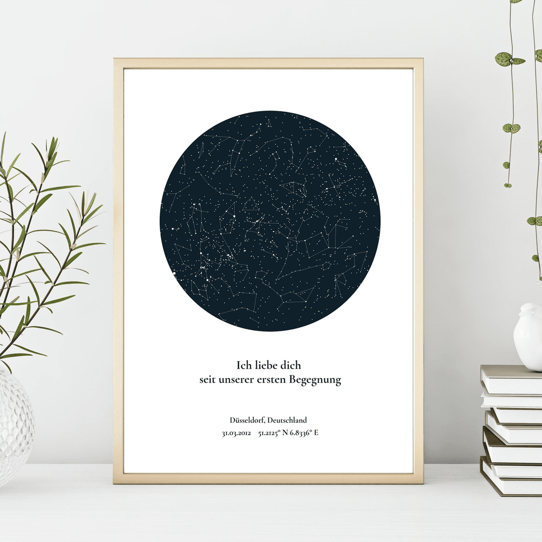 Our Starry Sky - Personalised Poster